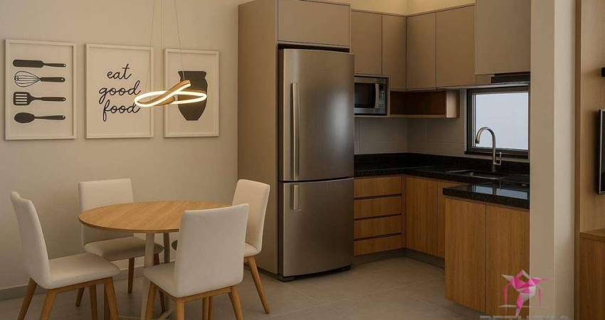 Casa com 2 dormitórios à venda por R$ 290.000,00 - Santa Carolina - Leme/SP