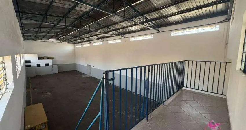 Barracão para locação na avenida 7 de setembro, 407 m² - jardim santana - leme/sp