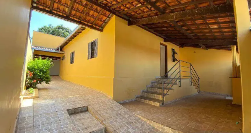 Casa com 2 dormitórios, 148 m² - venda por r$ 300.000,00 ou aluguel por r$ 1.200,00/mês - vila são jorge - leme/sp