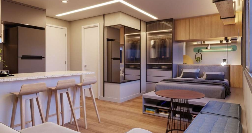 Apartamento com 1 dormitório à venda, 29 m² por R$ 465.250,00 - Central Parque - Porto Alegre/RS