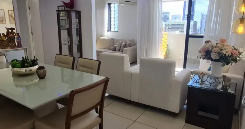 Apartamento com 2 suítes, vista livre e área de lazer em Tambaú – João Pessoa