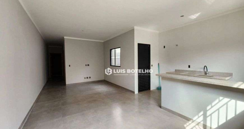Casa nova com 2 dormitórios à venda, 70 m² por R$ 320.000 - Parque Residencial Castelo - Bauru/SP