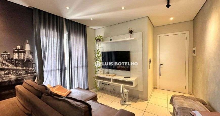 Apartamento com 2 dormitórios à venda, 60 m² por R$ 220.000,00 - Chácara Lusa - Rio Claro/SP
