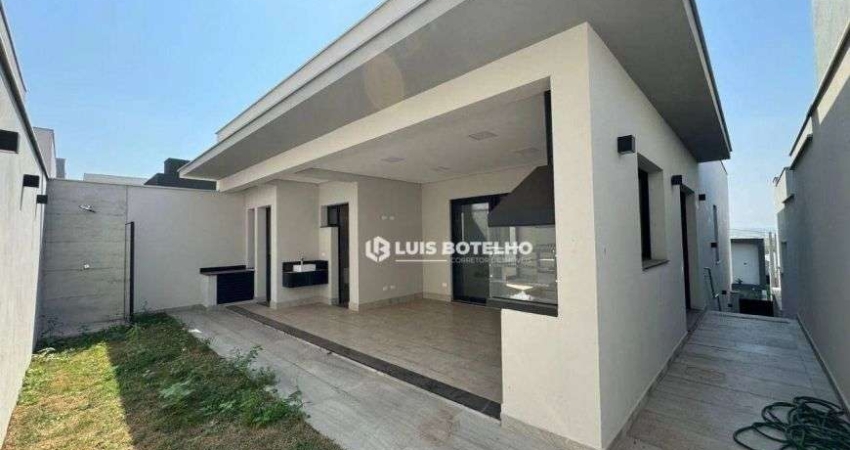 Casa térrea no Condomínio Soleil Piracicaba com 2 suítes e 4 vagas de garagem - R$ 1.170.000,00