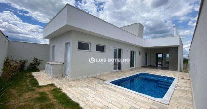 Casa semi-térrea no Condomínio Soleil Piracicaba com 3 suítes e 4 vagas de garagem - R$ 1.100.000,00