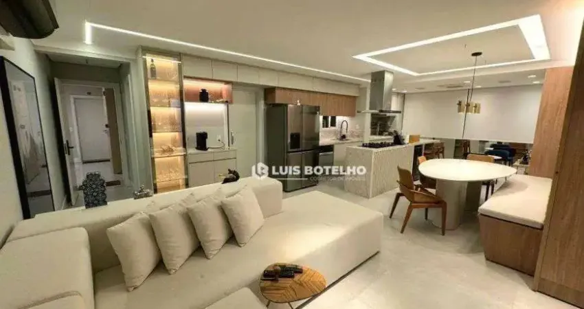 Apartamento Thropos mobiliadocom 2 dormitórios à venda, 88 m² por R$ 1.100.000 - Vila Aviação - Baur