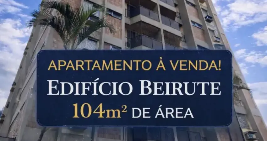 Apartamento com 104 metros quadrados e 3 dormitórios sendo uma suíte em Piracicana no bairro alto