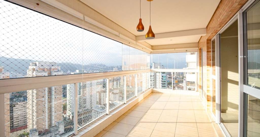 Apartamento com 2 dormitórios à venda, 109 m² por R$ 1.535.000,00 - Gonzaga - Santos/SP
