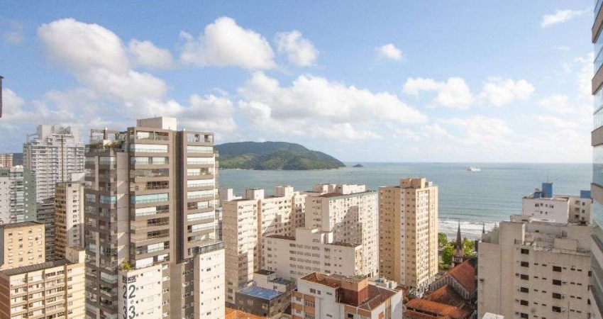 Apartamento com 4 dormitórios à venda, 204 m² por R$ 3.250.000,00 - Boqueirão - Santos/SP