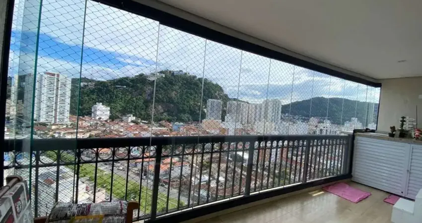 Apartamento com 2 quartos à venda na Avenida Senador Pinheiro Machado, 960, José Menino, Santos