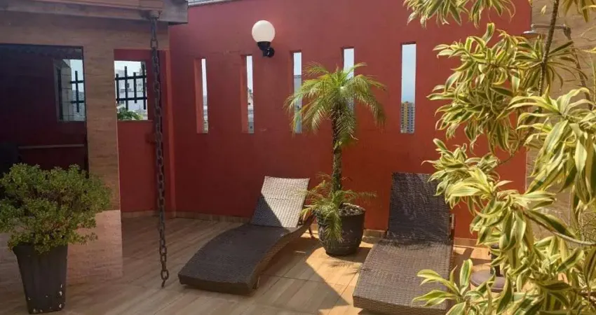 Cobertura com 3 dormitórios à venda, 260 m² por R$ 1.750.000,00 - Boqueirão - Santos/SP