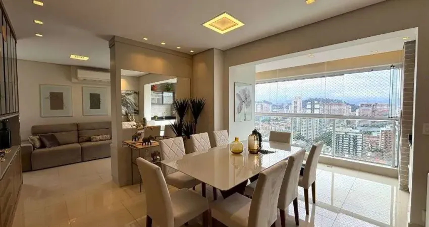 Apartamento com 3 dormitórios à venda, 167 m² por r$ 2.390.000 - boqueirão - santos/sp