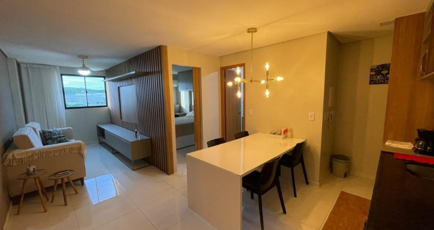Stúdio mobiliado em Cruz das Almas – Andar alto, lazer completo e localização estratégica