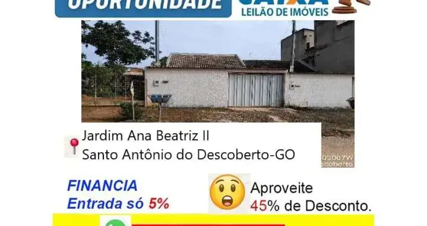 Casa com 2 quartos à venda na Quadra Quadra 70, Jardim Ana Beatriz II, Santo Antônio do Descoberto