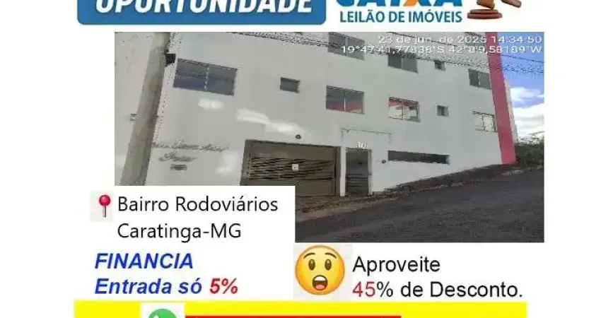 Apartamento com 2 quartos à venda na Rua André de Oliveira Valadão, Loteamento Izaltino Silveira da Mata, Caratinga
