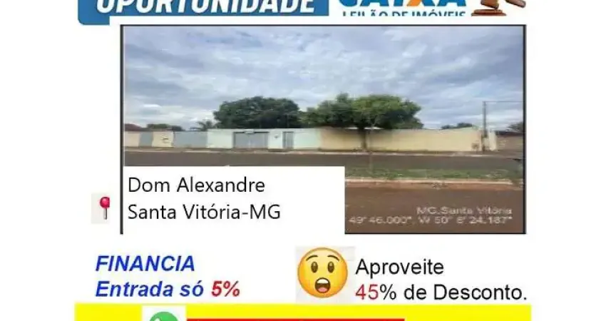 Casa com 2 quartos à venda no Dom Alexandre, Santa Vitória