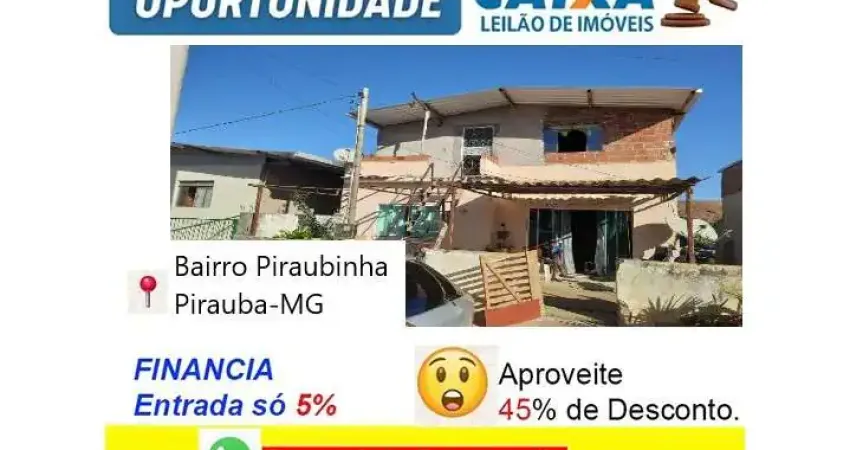 Casa com 3 quartos à venda na RUA JOSE GASPAR, Piraubinha, Piraúba