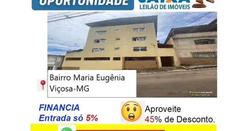 Apartamento com 3 quartos à venda na Rua Marly Azevedo, Maria Eugênia, Viçosa