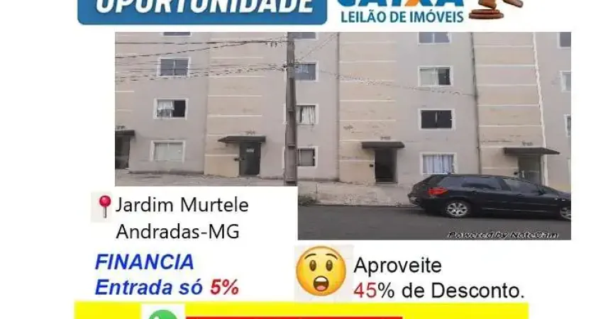 Apartamento com 2 quartos à venda no Jardim Muterle, Andradas