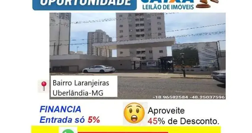 Apartamento com 2 quartos à venda em Laranjeiras, Uberlândia