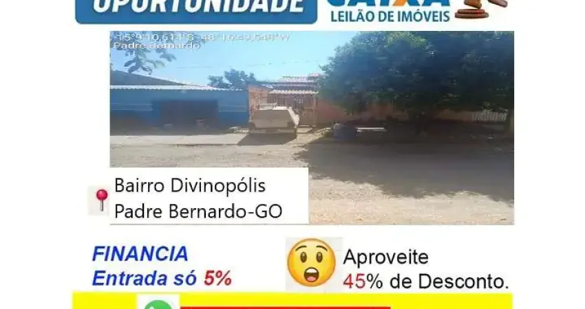 Casa com 2 quartos à venda na RUA SANTA TEREZINHA, Setor Divinópolis, Padre Bernardo