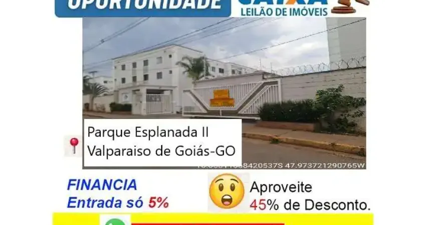 Apartamento com 2 quartos à venda na Rua 7, Parque Esplanada II, Valparaíso de Goiás