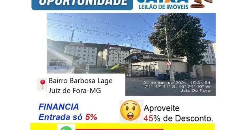 Apartamento com 2 quartos à venda na Rua José Estevão, Barbosa Lage, Juiz de Fora