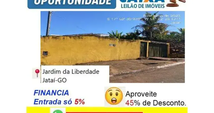 Casa com 3 quartos à venda na Avenida Goiás, Jardim da Liberdade, Jataí