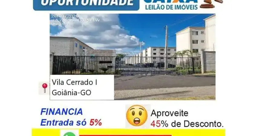 Apartamento com 2 quartos à venda na Rua da Vitória, Fazenda Santa Rita, Goiânia