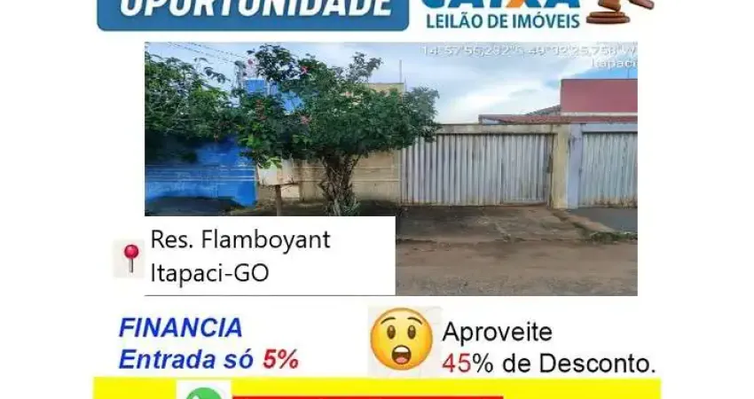 Casa com 2 quartos à venda na RUA TENENTE THIAGO PEREIRA DA CUN, Residencial Flamboyant, Itapaci