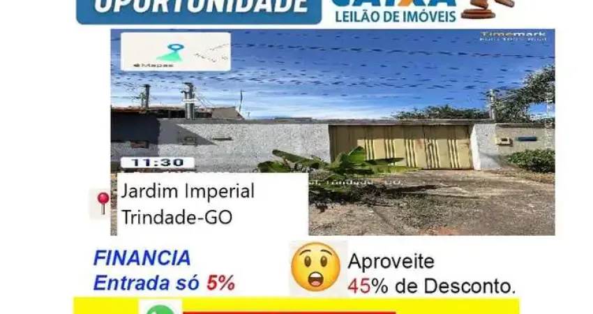 Casa com 1 quarto à venda na Alameda das Andorinhas, Setor Jardim Imperial, Trindade