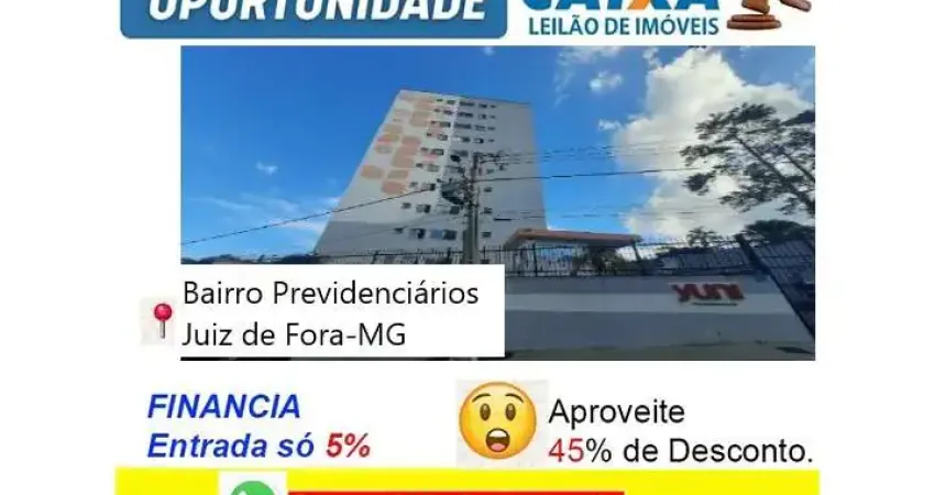 Apartamento com 2 quartos à venda na Rua Professor Irineu José de Paula, Previdenciários, Juiz de Fora