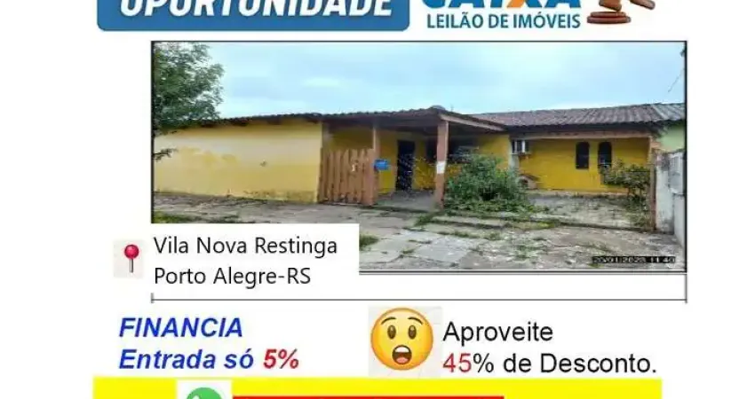 Casa com 2 quartos à venda na Rua Engenheiro Homero Carlos Simon, Restinga, Porto Alegre