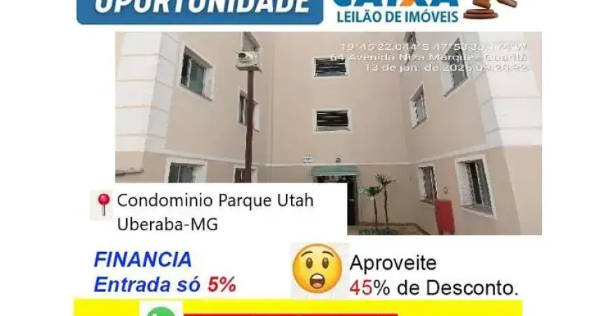 Apartamento com 2 quartos à venda na Avenida Niza Marquez Guaritá, Conjunto Manoel Mendes, Uberaba