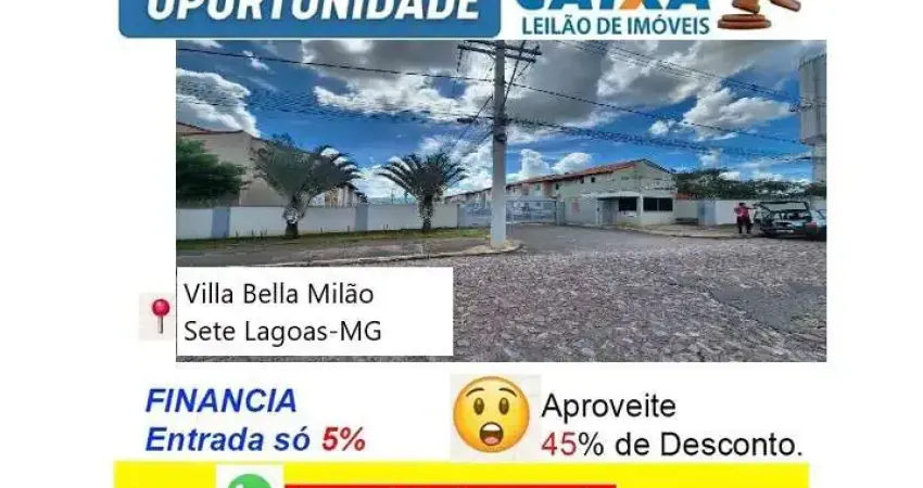 Casa com 2 quartos à venda na Rua Antônio Fonseca Leal, Santa Felicidade, Sete Lagoas