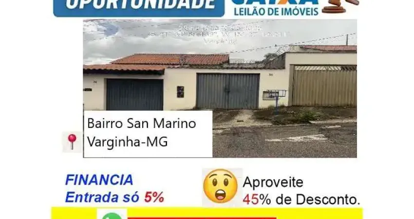 Casa com 2 quartos à venda na Rua Luiz Rossignoli, San Marino, Varginha