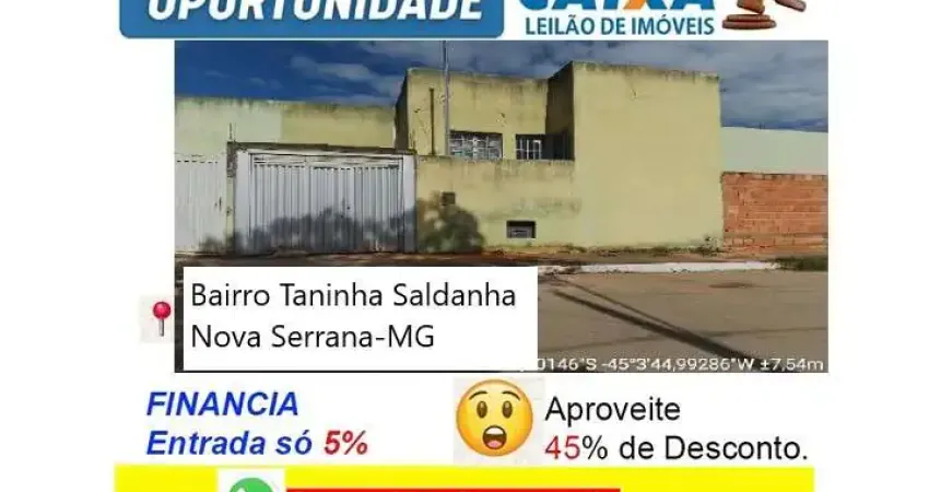 Casa com 2 quartos à venda na AVENIDA LEVI FERREIRA DE FREITAS, Taninha Saldanha, Nova Serrana