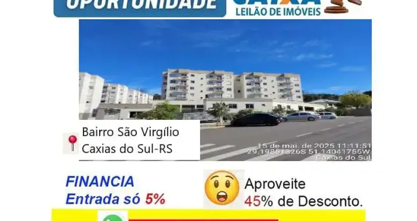 Apartamento com 2 quartos à venda na Rua Conde D'Eu, São Virgílio, Caxias do Sul