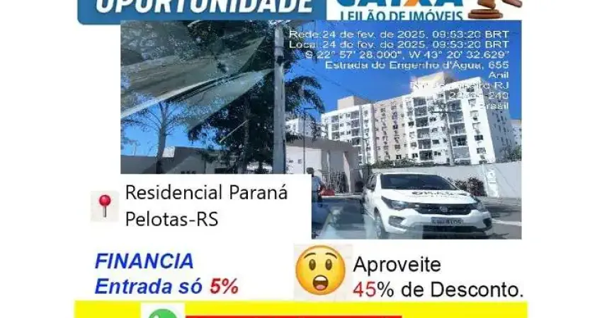 Apartamento com 2 quartos à venda na Rua Dois, Três Vendas, Pelotas