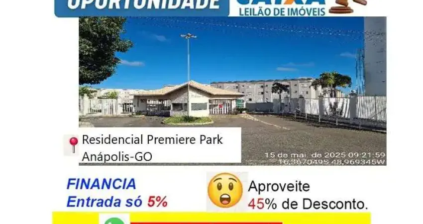 Apartamento com 2 quartos à venda na Avenida Brasil, Residencial Itatiaia, Anápolis