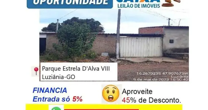 Casa com 2 quartos à venda na Quadra Quadra 119, Parque Estrela Dalva VIII, Luziânia