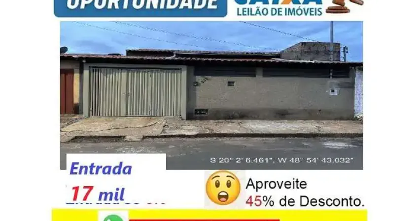 Casa com 2 quartos à venda na Rua Eleuza Bandeira da Silva, Ipê Amarelo, Frutal