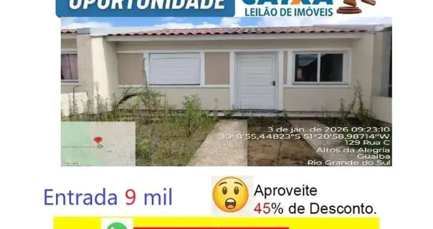 Casa com 2 quartos à venda na Rua C, Alegria, Guaíba
