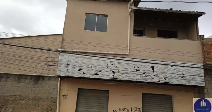 Casa sobreposta em jardim alvorada (justinópolis), ribeirão das neves/mg