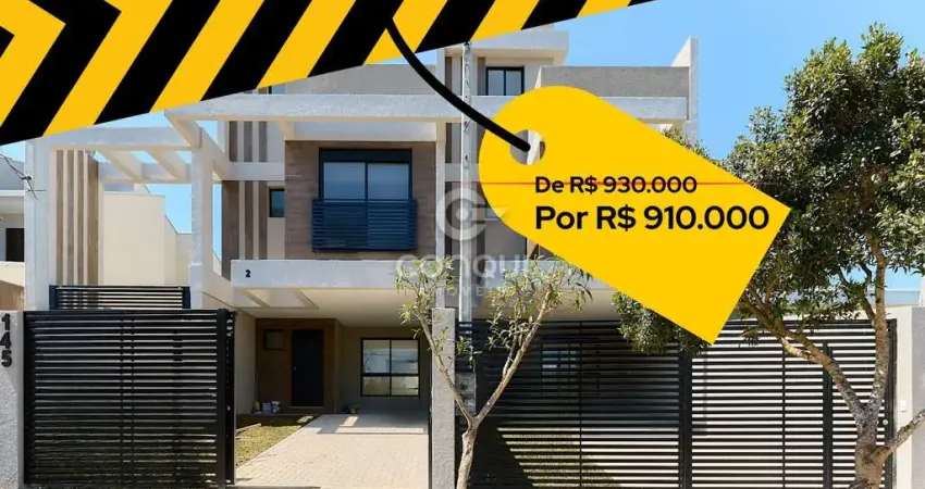 Casa em condomínio fechado com 3 quartos à venda na Rua Francisco Maravalhas, 145, Jardim das Américas, Curitiba