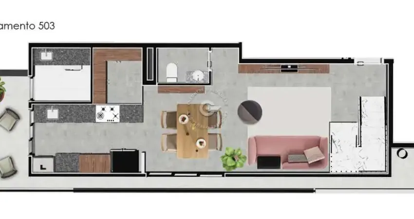 Apartamento com 3 quartos à venda na Rua Campo Largo, 123, São Pedro, São José dos Pinhais