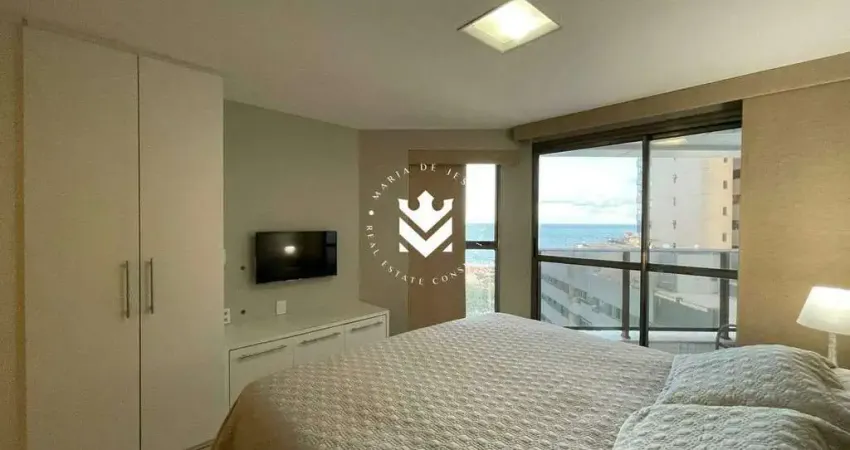 Flat mobiliado com cozinha no transameriaca na avenida boa viagem para venda