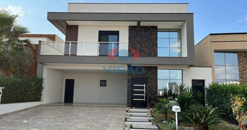 Casa em condomínio à venda, 5 quartos, 4 suítes, 4 vagas, Jardim Esplanada - Indaiatuba/SP