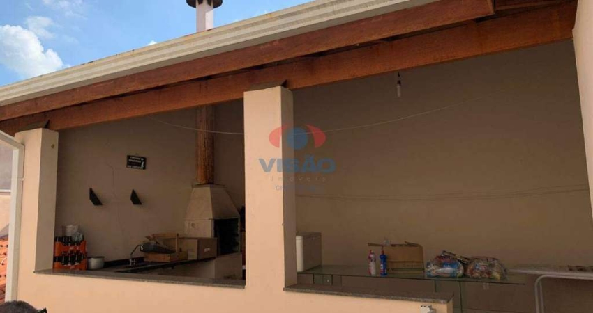 Casa - Sobrado à venda, 3 quartos, 1 suíte, 3 vagas, Jardim Paulista II - Indaiatuba/SP