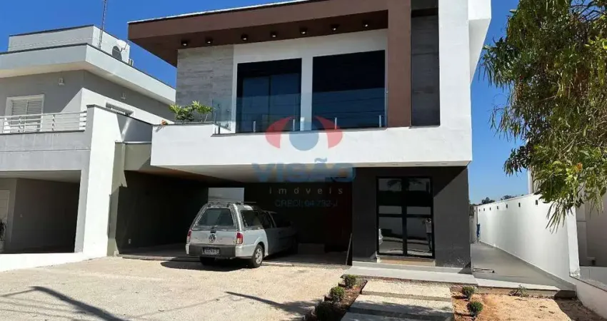 Casa em condomínio para aluguel, 3 quartos, 1 suíte, 2 vagas, Jardim Reserva Bom Viver de Indaiatuba - Indaiatuba/SP